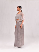 Sequins Pearl Cape Crush Pant Indo